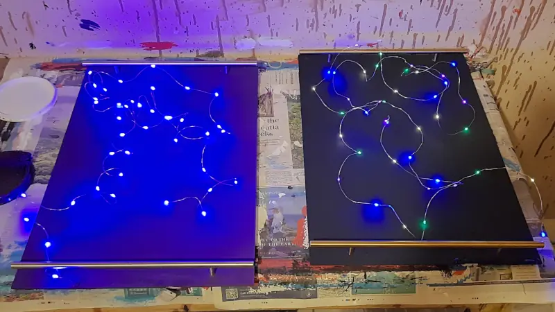 LED trays, very early work in progress
