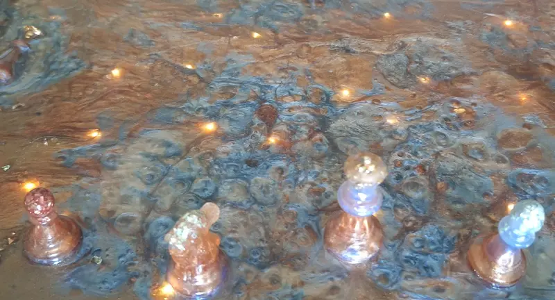 LED trays, very early work in progress