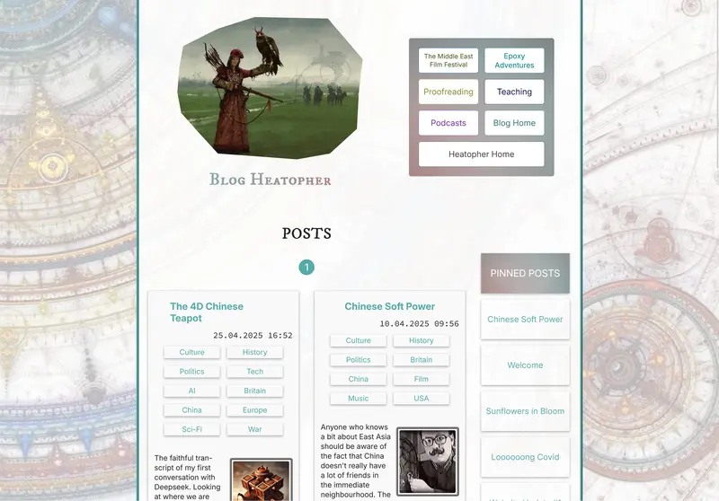 Screenshot of blog.heatopher.com